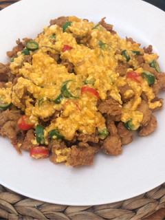 Foto resep Ayam Crispy Saus Telur Asin