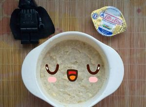 Foto resep MPASI 6+ Beras Putih Brokoli Tempe Kuning Telur Kaldu Ayam UB