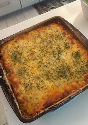 A picture of Keto Lasagna.