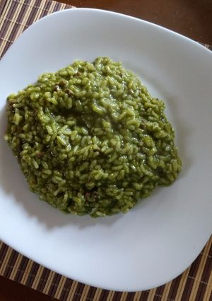 Foto de Risoto de espinafre cremoso