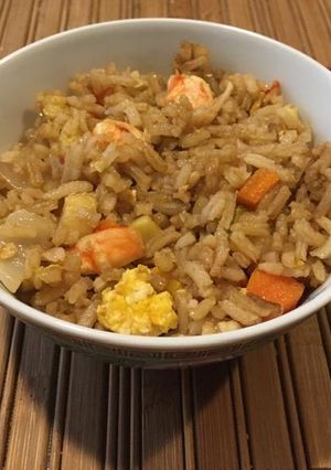 Una foto de Arroz frito con chipotle Fisher's
