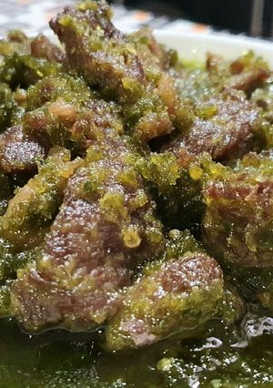 Foto resep Daging Sapi Cabe Ijo 🇲🇨 #masakanindo