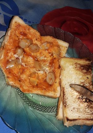 Foto resep Rotii Tawar Pizza