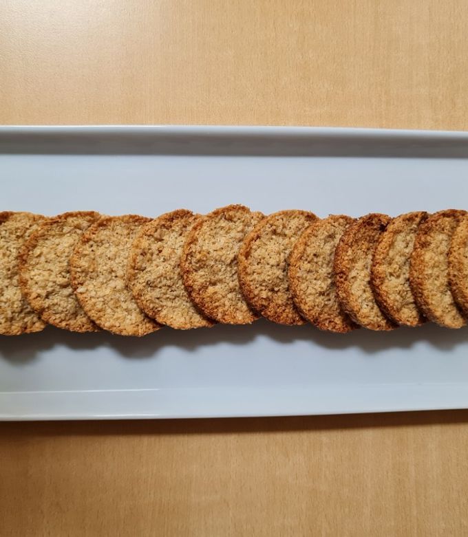 Una foto de Galletitas de avena y coco, la sencillez hecha galleta ♥