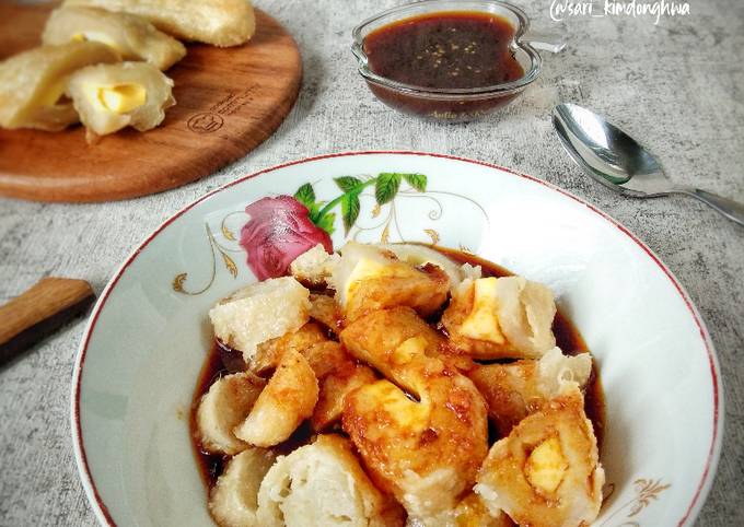 Langkah Mudah untuk Menyiapkan Pempek Dos (Tanpa Ikan), Enak