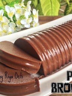 Foto resep Puding Brownies