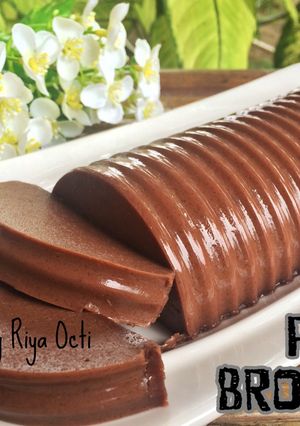Foto resep Puding Brownies