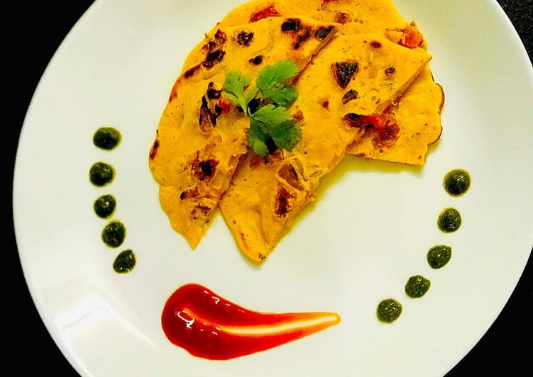 Vegetable Chila (Veg Omelette)