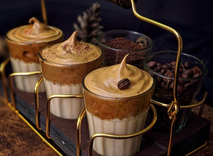 A picture of Dalgona Coffee | Only 3 Ingredients.