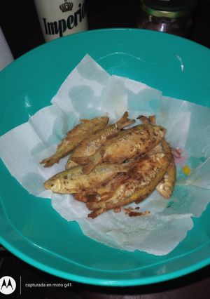 Una foto de Mojarras fritas