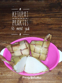 Foto resep Ketupat Praktis 50 menit mateng