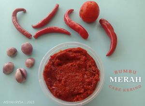 Foto resep Bumbu Merah Cabe Kering