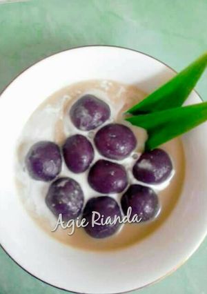 Foto resep Kolak biji salak ubi ungu