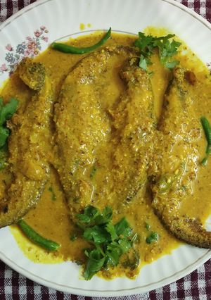 সর্ষে পাবদা (sarse pabda recipe in Bengali) রেসিপির প্রধান ছবি
