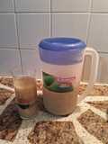 Licuado de bananas y peras