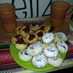 Una foto de Pepas de membrillo