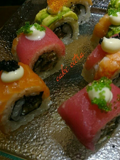Foto resep Rainbow roll sushi