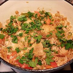 A picture of Kebuli Chicken Rice.