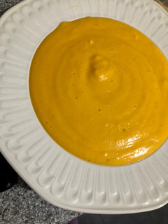 Una foto de Puré de verdura, queso y huevo