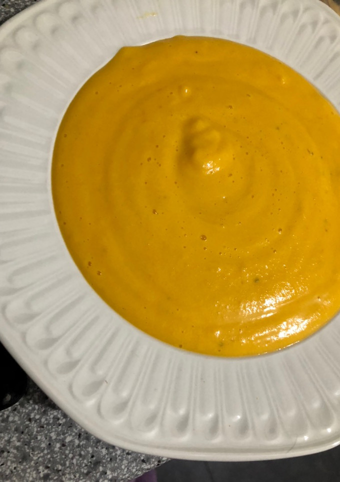 Una foto de Puré de verdura, queso y huevo