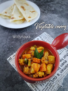 Foto resep Vegetable curry