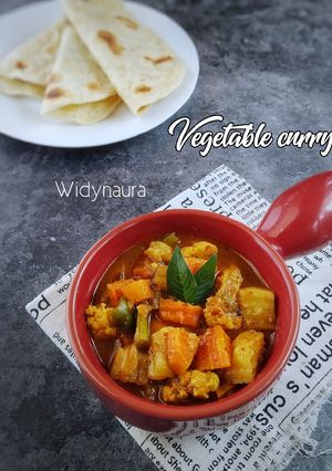 Foto resep Vegetable curry