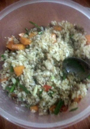 Hình của món Cơm Rang cho sinh viên.