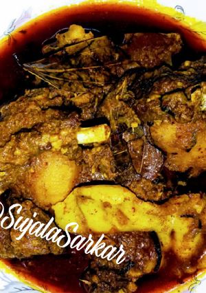 গোলবাড়ি কষা মাংস (Golbari Kosha Manso Recipe in bengali) রেসিপির প্রধান ছবি