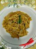 Kwetiaw + mie kuning goreng