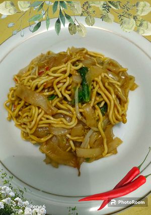 Foto resep Kwetiaw + mie kuning goreng