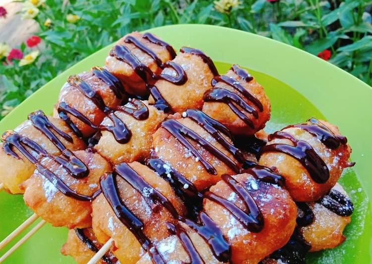 Cara Gampang Membuat Loukoumades/Greek donut Anti Gagal