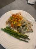 Mango Salsa Salmon