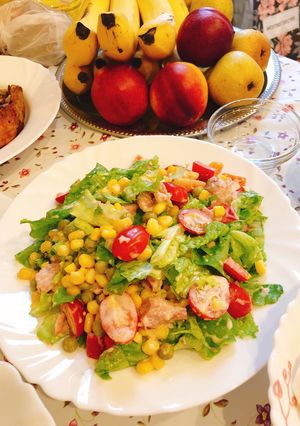 Hình của món Salad cá ngừ.