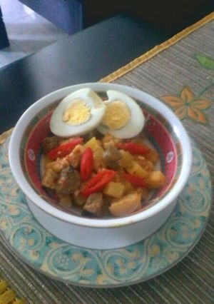 Foto resep Sambal goreng kentang minimalis