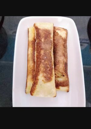 Foto resep Roti panggang coklat kacang