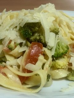 Una foto de Fetuccini Alfredo