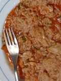 Arroz na Frigideira com Cubos de Frango