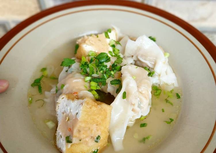 Resep Siomay Kuah Udang Anti Gagal