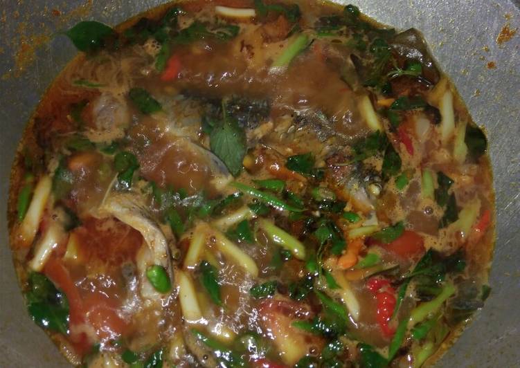 Resep Sop asam ikan mas, Sempurna