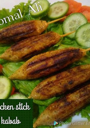 A picture of Chicken stick Kabab cookpadramzan.