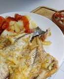 Dorada a la espalda