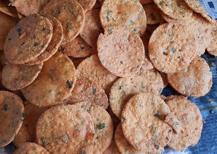 Recipe of Perfect Besan ka papad