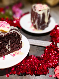Una foto de El Perfecto Bundt Cake de Chocolate para San Valentín