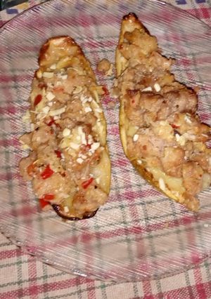 Una foto de Zucchini Relleno