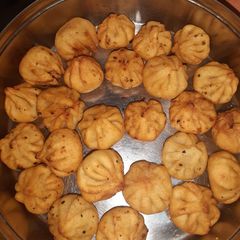 Fried Modak A picture of Fried Modak.
