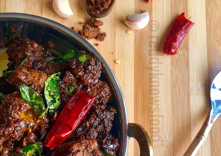 Recipe of Any-night-of-the-week Mouth-watering Manglorean Mutton Ghee Roast