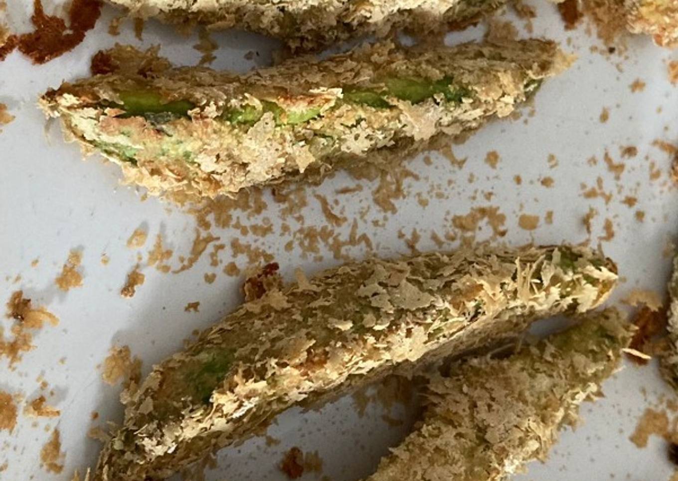 Aguacate al horno con levadura nutricional