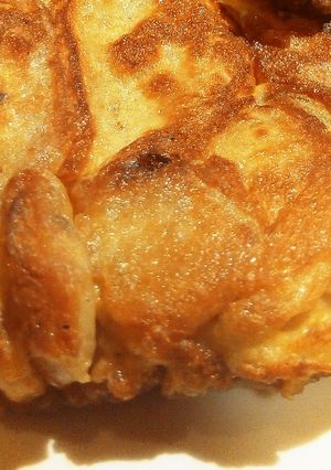 Una foto de Tortilla de papas nada light !