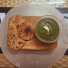 A picture of Mix millet paratha.