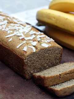 Una foto de Budín de banana funcional sin lactosa